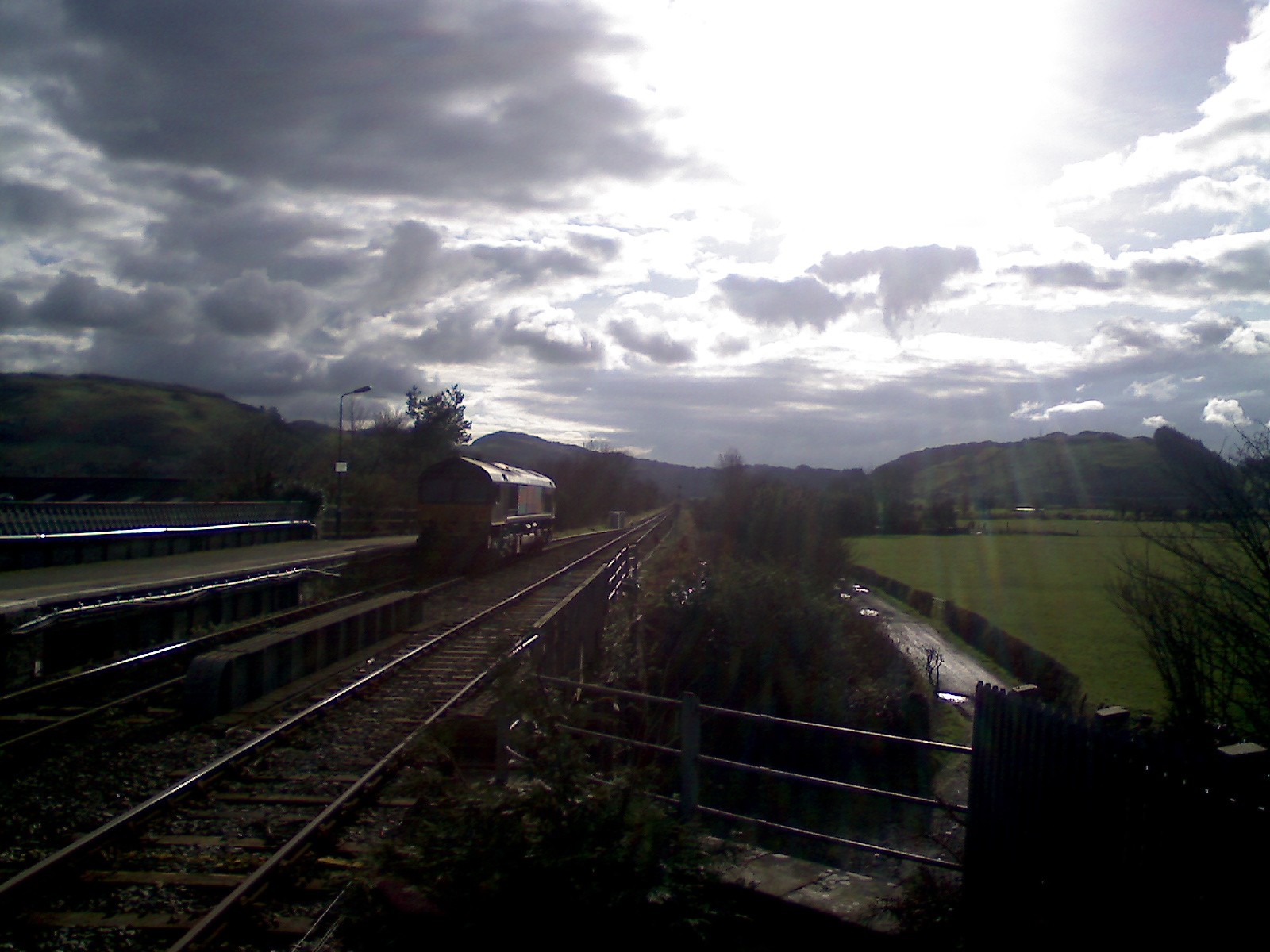 The new Arriva shed at Machynlleth