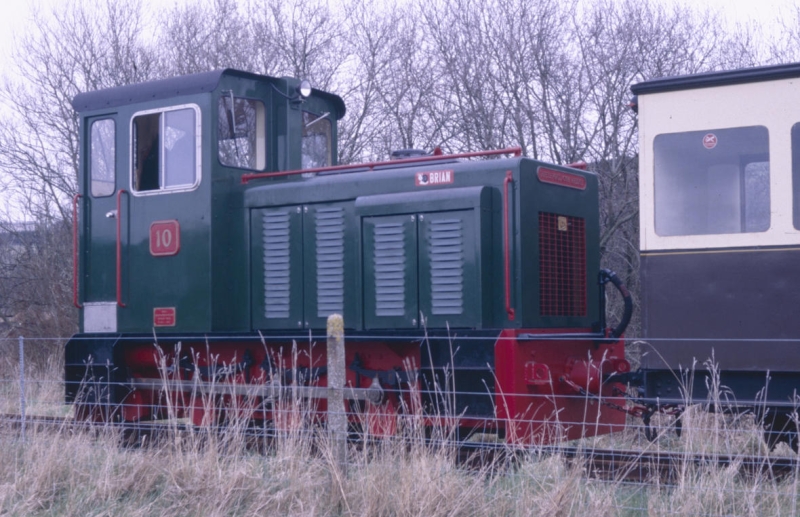 The Vale of Rheidol diesel loco 'Brian' 